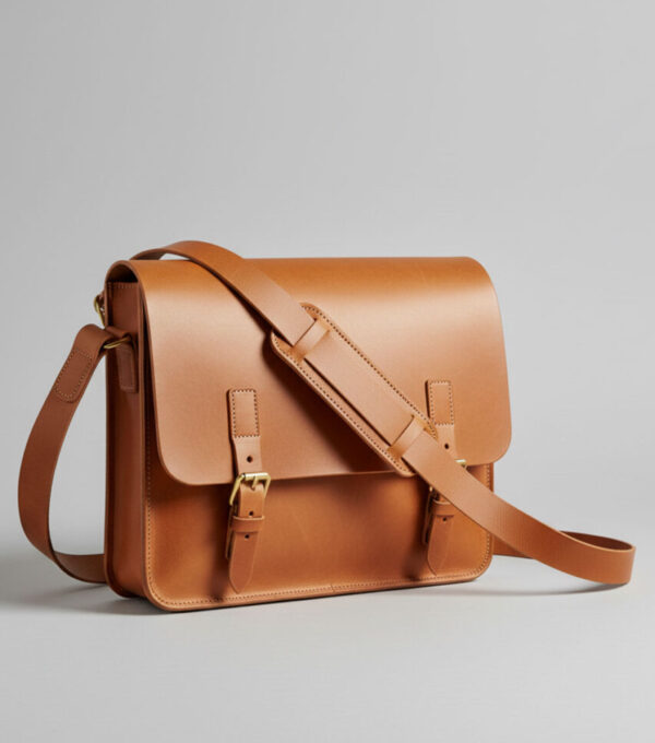 Brown Messenger Bag