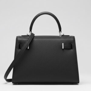 Black Leather Handbag