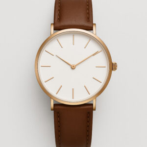 Leather Strap Watch