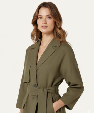 Mid-length Trench Coat
